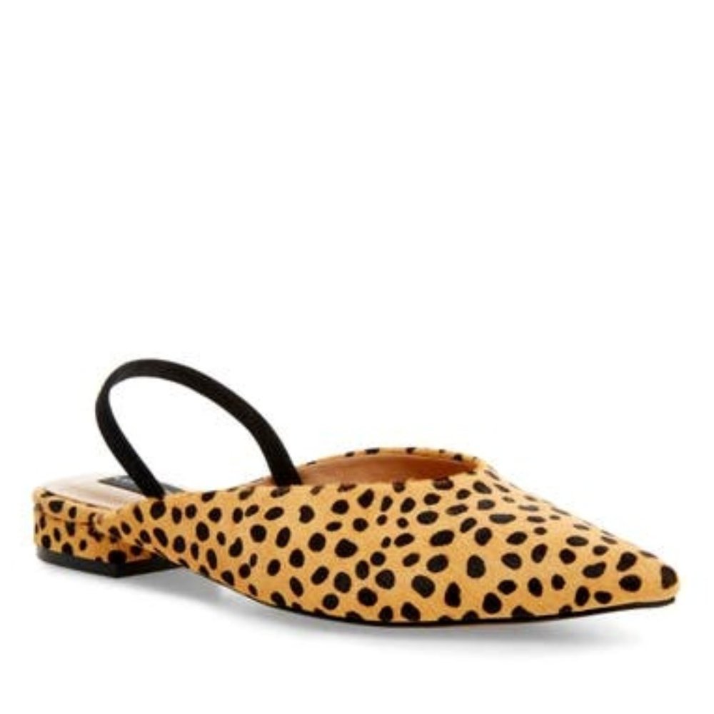 Lisboa Genuine Calf Hair Skimmer Sandal